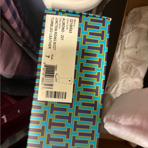 Tory Burch Brown junction Leather Riding Boots - Picture 4 of 4